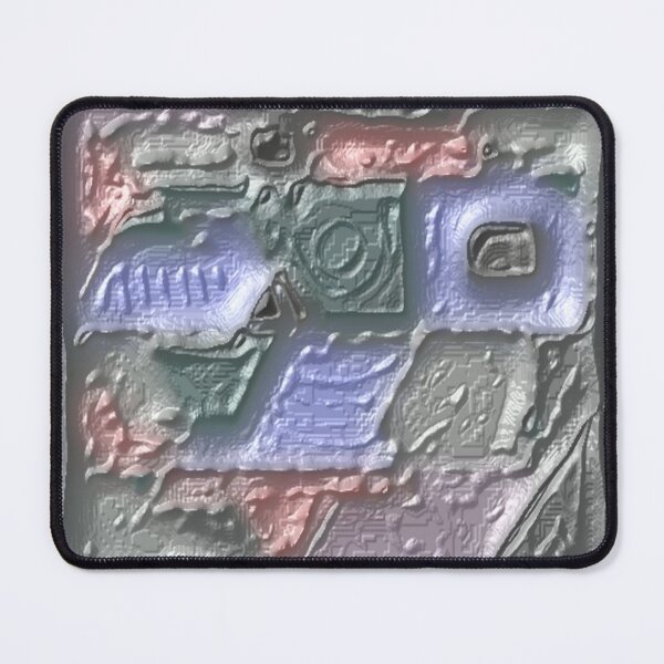 Item preview, modern mosaic flow dark plaster colorful geometric abstract design designed and sold by SmashingDeals.
