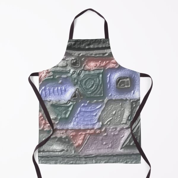 Item preview, modern mosaic flow dark plaster colorful geometric abstract design designed and sold by SmashingDeals.