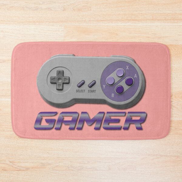 Item preview, SUPER GAMER - #F7A4A0 designed and sold by Marlon Oseguera.