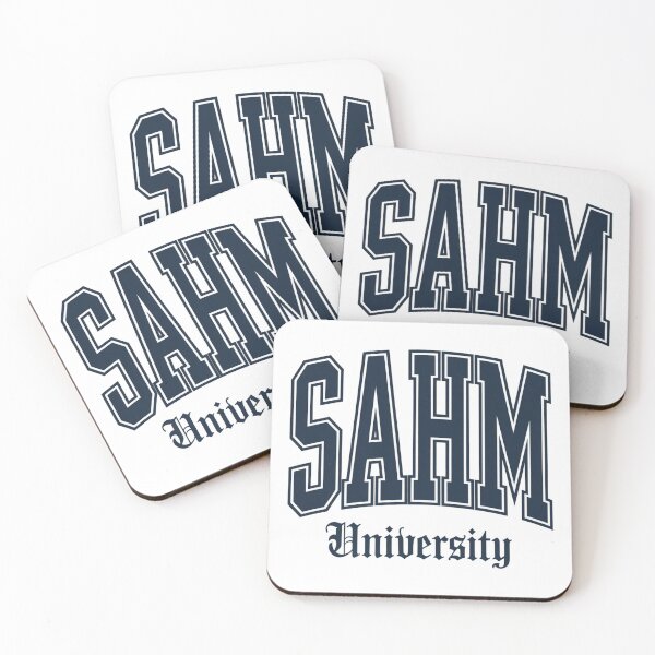Item preview, SAHM Collegiate University Design - Mom Life Design designed and sold by Peter Stawicki.