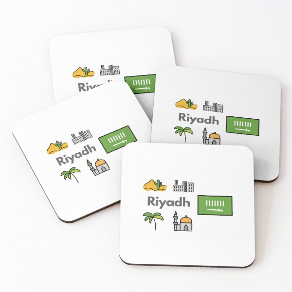 Item preview, Riyadh City Icons - Saudi Arabia Desert & Skyline Travel Design designed and sold by iccdesignsshop.