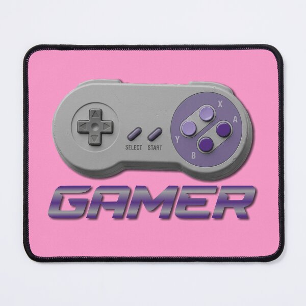 Item preview, SUPER GAMER - #FF99CC designed and sold by Marlon Oseguera.