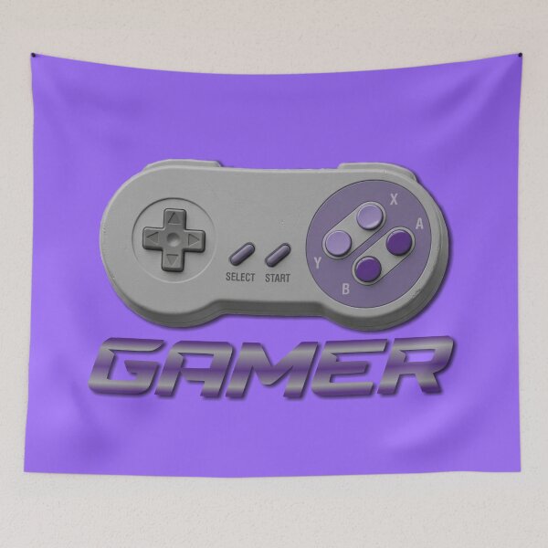 Item preview, SUPER GAMER - #9966FF designed and sold by Marlon Oseguera.