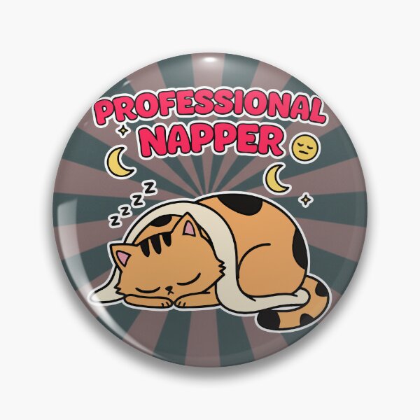 Item preview, Professional Napper Ginger Cat Cartoon designed and sold by Taridesign.