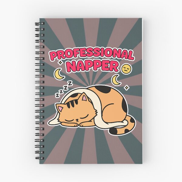 Item preview, Professional Napper Ginger Cat Cartoon designed and sold by Taridesign.