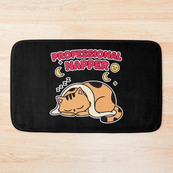 Item preview, Professional Napper Ginger Cat Cartoon designed and sold by Taridesign.