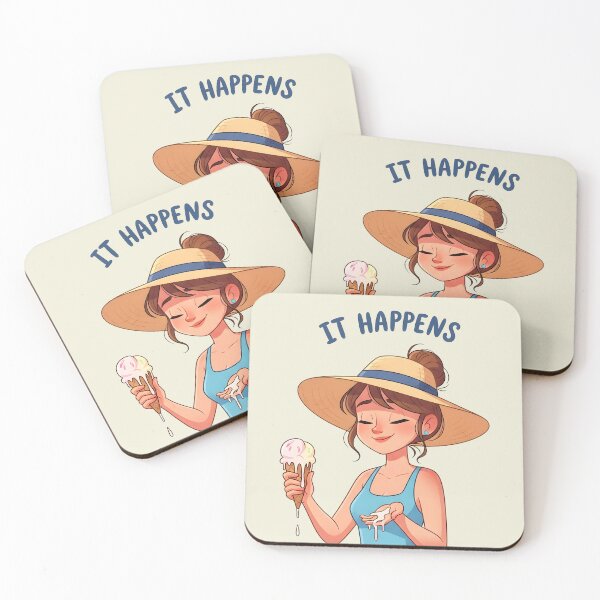 Item preview, It Happens – Funny Melting Ice Cream Beach Mom Design designed and sold by Sea Gem.