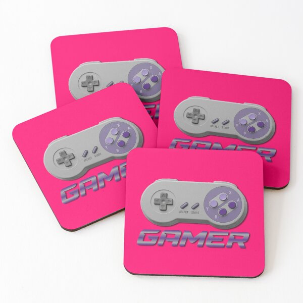 Item preview, SUPER GAMER - #FF0066 designed and sold by Marlon Oseguera.