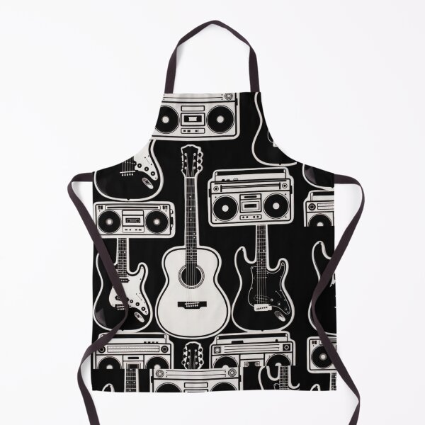 Item preview, Minimal Sound Riot Stickerbomb – Clean Guitar & Boombox Design designed and sold by ShirtsOfDeath.