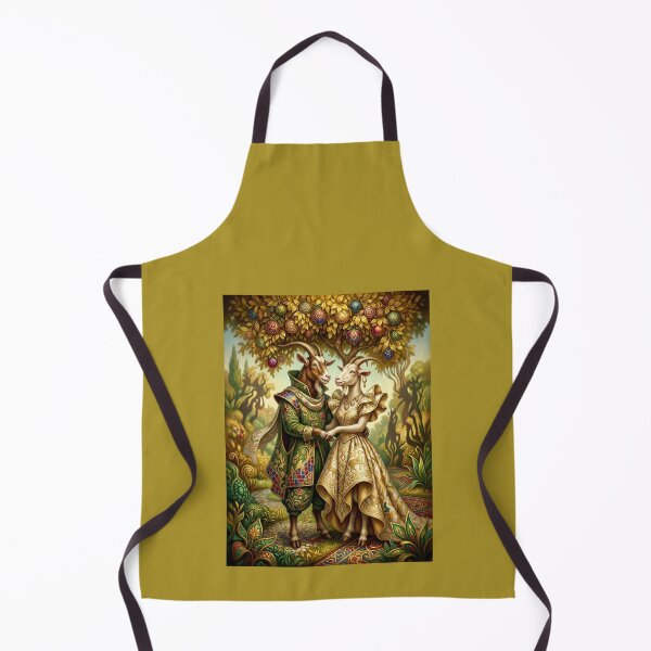 Item preview, The goat and the billy goat in love. Year of the Goat 2027. designed and sold by Natalia-Vlad.