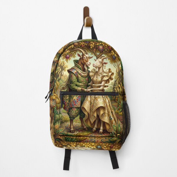 Item preview, The goat and the billy goat in love. Year of the Goat 2027. designed and sold by Natalia-Vlad.