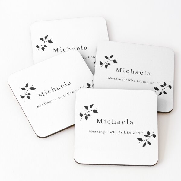 Item preview, Michaela meaning Who is like God  designed and sold by elli2707.