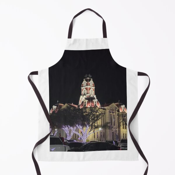 Item preview, Weatherford, TX Courthouse at night designed and sold by Shoppinmammaj.