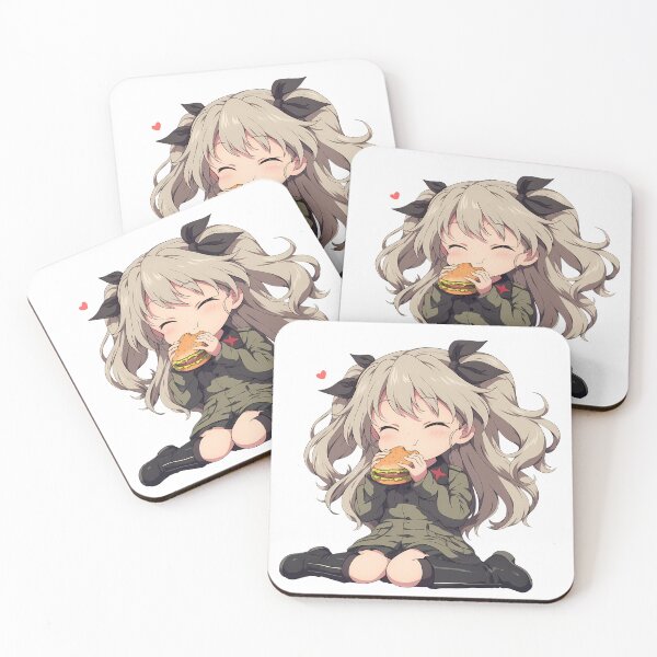 Item preview, Shimada Alice Girls und Panzer Chibi Burger Calm designed and sold by earlobejerk.