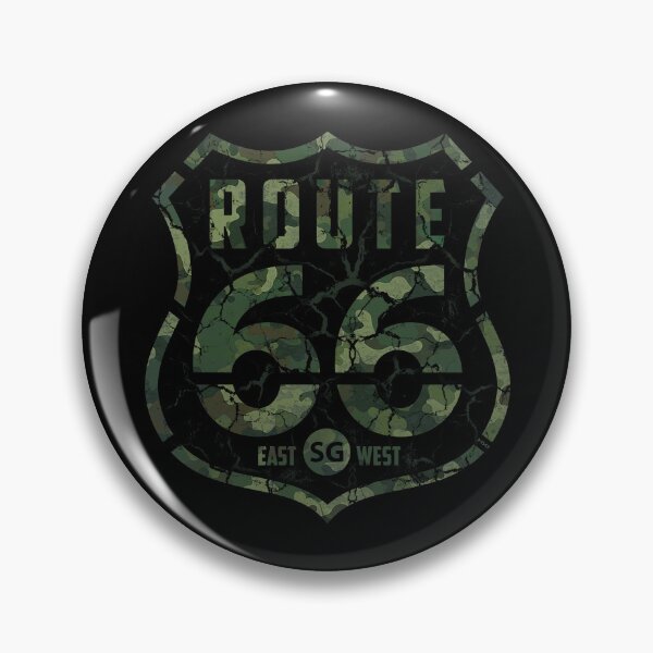 Item preview, Route 66 SG | Tactical Forest Camo Cracked Shield designed and sold by HexOne.