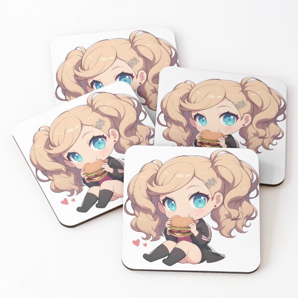 Item preview, Ann Takamaki Persona 5 Chibi Kawaii Charm designed and sold by earlobejerk.