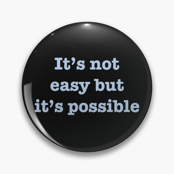 Item preview, It's not easy but it's possible designed and sold by Mountain-Point.