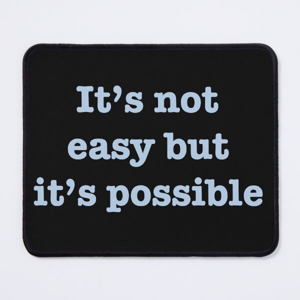 Item preview, It's not easy but it's possible designed and sold by Mountain-Point.