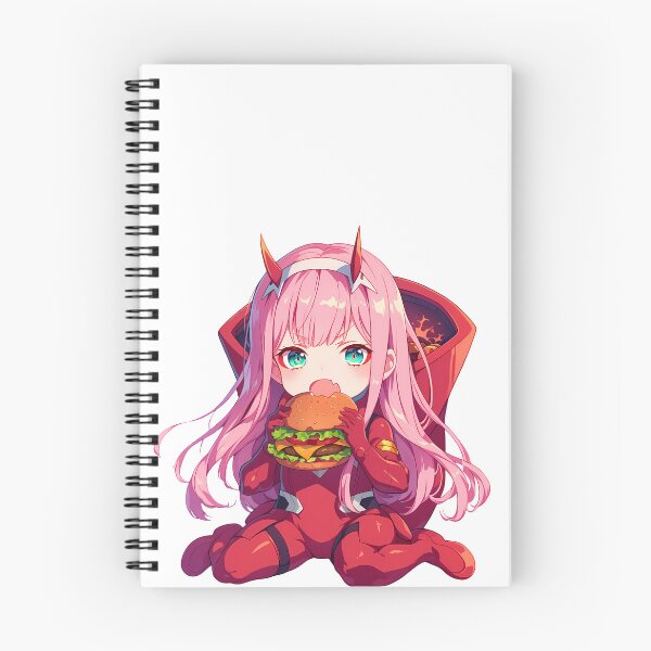 Item preview, Zero Two Darling In The Franxx Chibi Kawaii Bite designed and sold by earlobejerk.