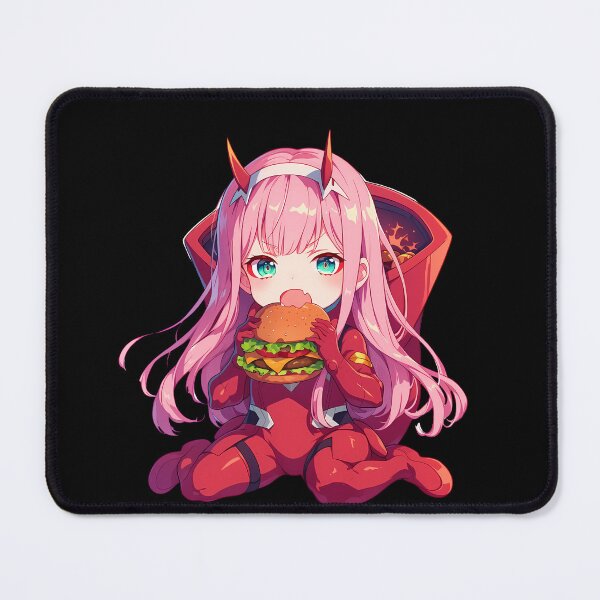 Item preview, Zero Two Darling In The Franxx Chibi Kawaii Bite designed and sold by earlobejerk.