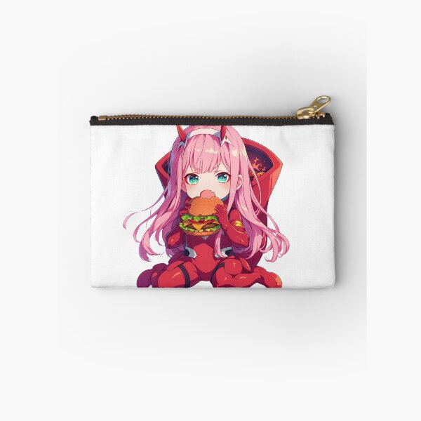 Artikelvorschau, Zero Two Darling In The Franxx Chibi Kawaii Bite entworfen und verkauft von earlobejerk.