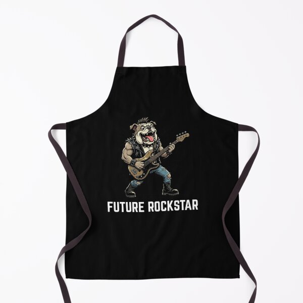 Item preview, Future Rockstar Bulldog Bass Player Dog Music designed and sold by snowry.