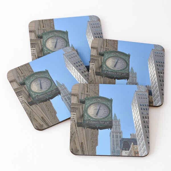 Item preview, Sun Clock and Woolworth Building NYC designed and sold by PatriciaGeremia.