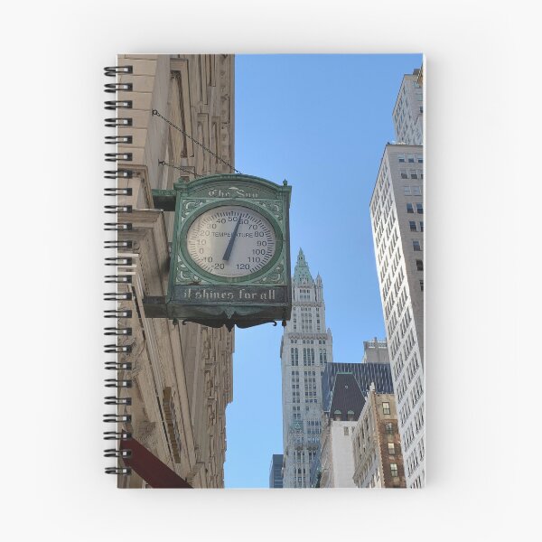 Item preview, Sun Clock and Woolworth Building NYC designed and sold by PatriciaGeremia.