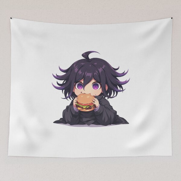 Item preview, Kokichi Ouma Danganronpa Chibi Kawaii Burger Mischief designed and sold by earlobejerk.