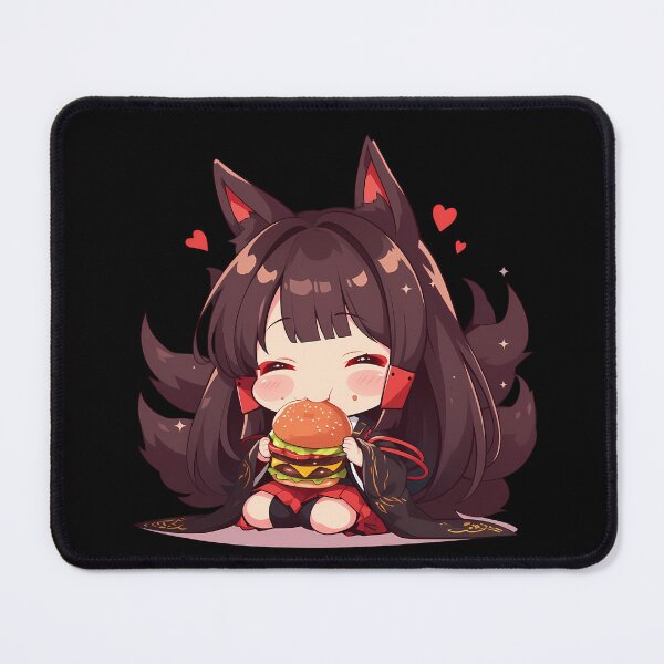 Item preview, Akagi Azur Lane Chibi Burger Obsession designed and sold by earlobejerk.