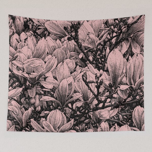 Item preview, Cherry Blossom Pointillism Illustration designed and sold by Flower Magic .