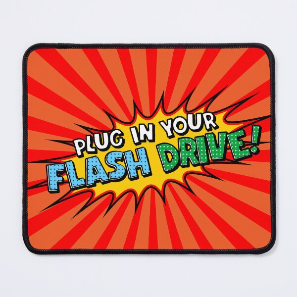 Item preview, Plug In Your Flash Drive (Title) designed and sold by pallytmerch.