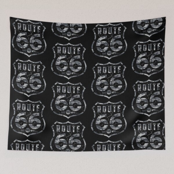Item preview, Route 66 SG | Urban Slate Camo Distressed Streetwear designed and sold by HexOne.