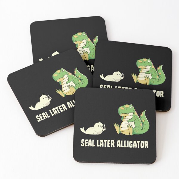 Item preview, Seal Later Alligator Dinosaur by Tobe Fonseca designed and sold by Tobe Fonseca®.