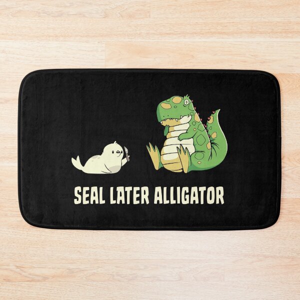 Item preview, Seal Later Alligator Dinosaur by Tobe Fonseca designed and sold by Tobe Fonseca®.