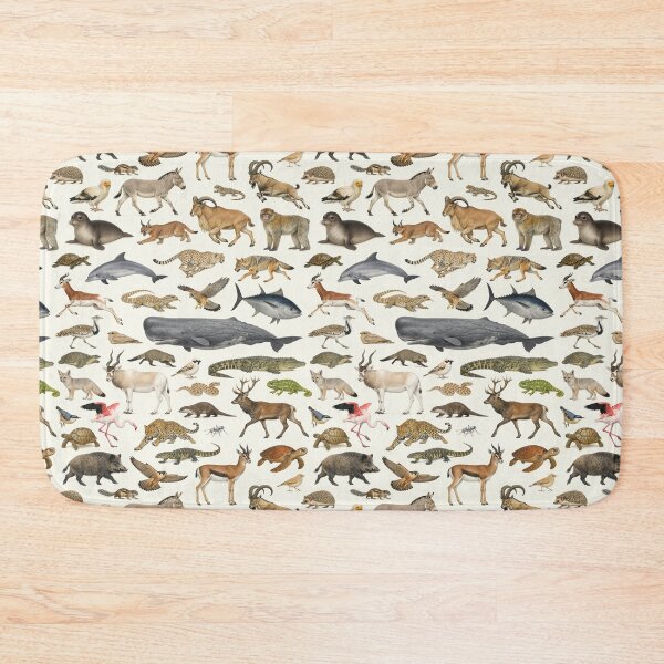 Item preview, Animals of Northern Africa Retro Wildlife Identification Chart designed and sold by kakarikihill.