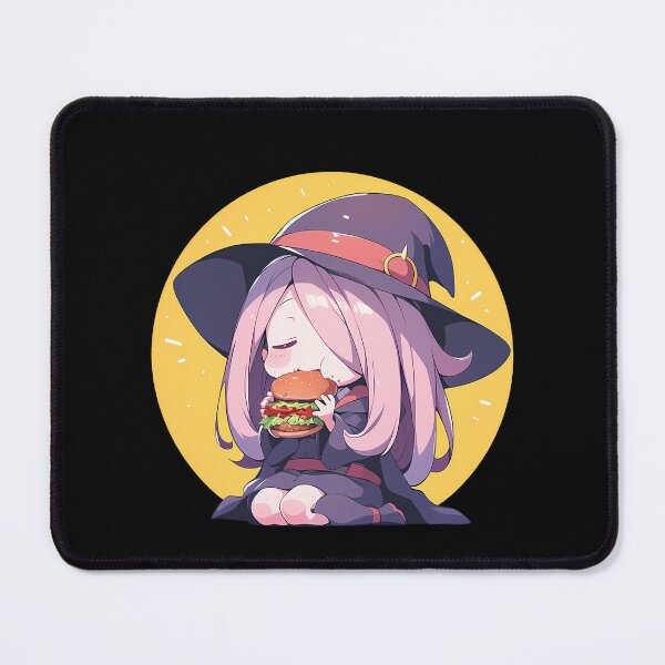 Item preview, Sucy Manbavaran Little Witch Academia Chibi Burger Mischief designed and sold by earlobejerk.