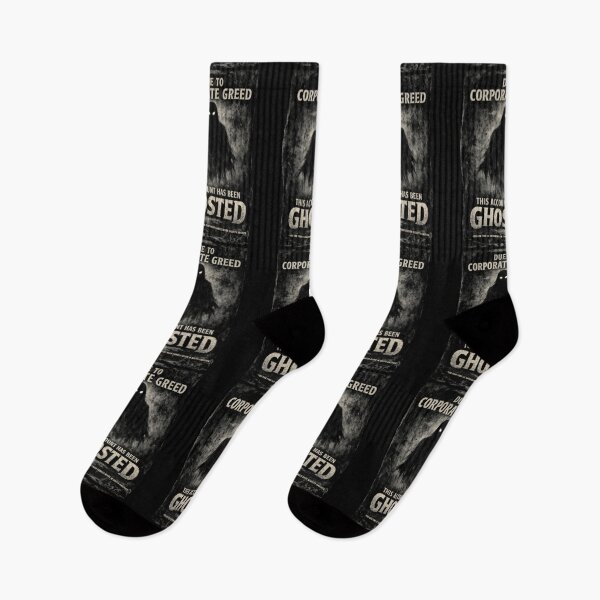 Item preview, Ghosted by Corporate Greed Dark Humor designed and sold by MojaveTradePost.