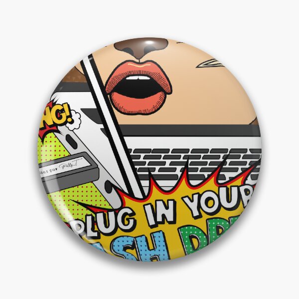 Item preview, Plug In Your Flash Drive (Cover) designed and sold by pallytmerch.