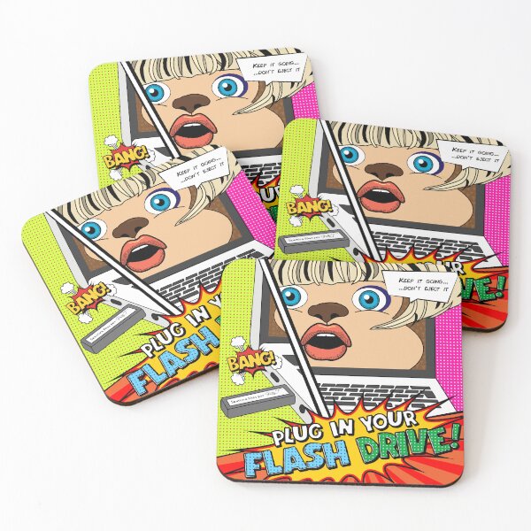Item preview, Plug In Your Flash Drive (Cover) designed and sold by pallytmerch.