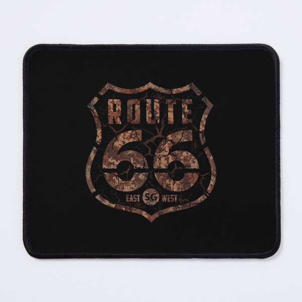 Item preview, Route 66 SG | Earth Rugged Camo Vintage Shield designed and sold by HexOne.
