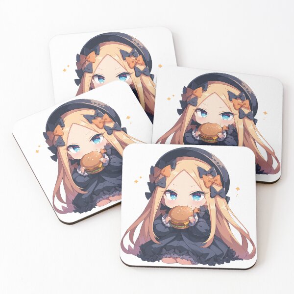 Item preview, Abigail Williams Fate Grand Order Chibi Burger Smile designed and sold by earlobejerk.