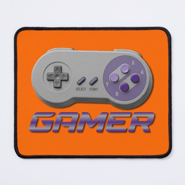 Item preview, SUPER GAMER - #FF6600 designed and sold by Marlon Oseguera.