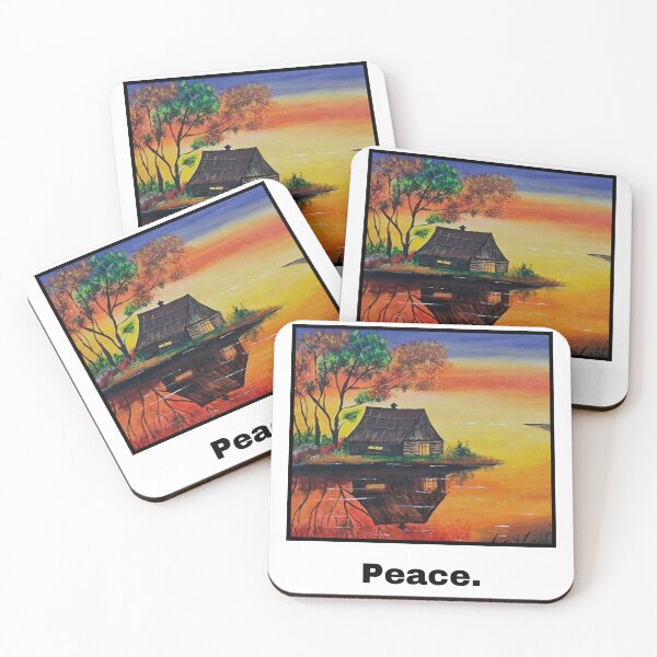 Item preview, Cabin by the sunset  designed and sold by Desikhanna123.
