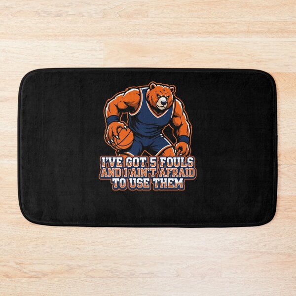 Item preview, Basketball Bear 5 Fouls Ain't Afraid Player designed and sold by snowry.
