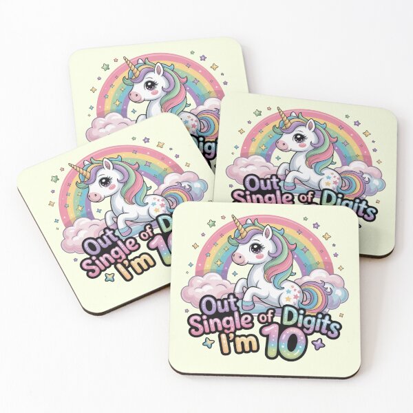 Item preview, Out Of Single Digits I’m 10 Unicorn Lover Birthday designed and sold by Nzgiftsandmore.