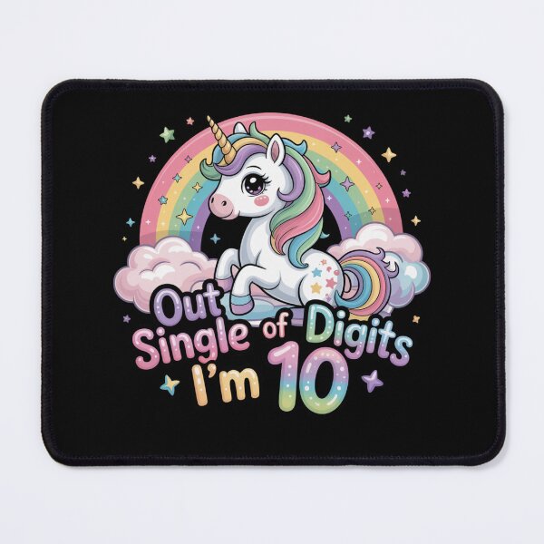 Item preview, Out Of Single Digits I’m 10 Unicorn Lover Birthday designed and sold by Nzgiftsandmore.