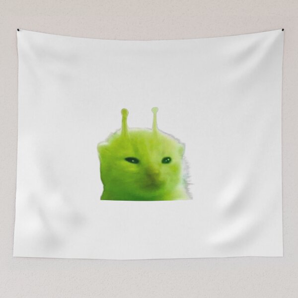 Item preview, alien cat designed and sold by ConcreteSaint.