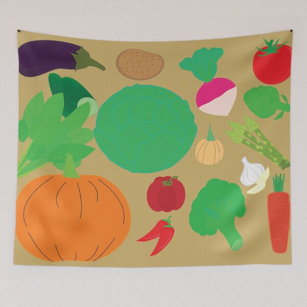 Item preview, Variations of Vegetables_On Top View designed and sold by ROSE ANN BANILAR.