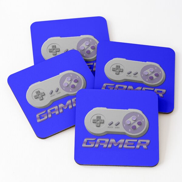 Item preview, SUPER GAMER - #0000FF designed and sold by Marlon Oseguera.